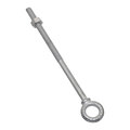 National Hardware Eye Bolt With Shoulder, 1/2", 10 in Shank, 1 in ID, Steel, Galvanized N245-183
